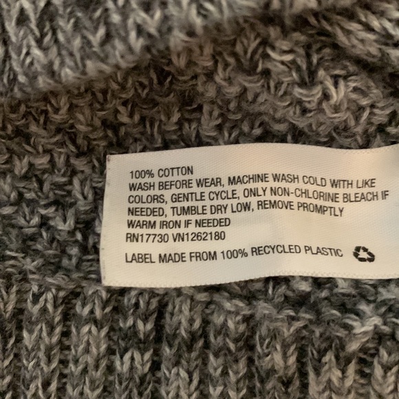 Cable knit button down. - Picture 4 of 6